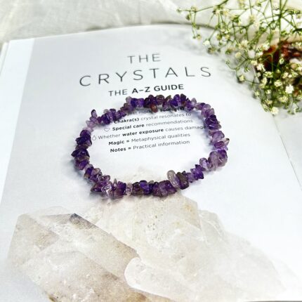 Amethyst Chips Bracelet