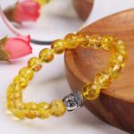 Citrine Buddha Bracelet
