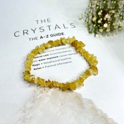 Citrine Chips Bracelet
