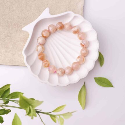 Flower Carnelian Bracelet HQ