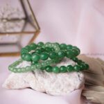 Green Aventurine Faceted Beads Bracelet