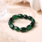 Green Jade Tumble Bracelet