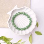 Green Strawberry Quartz Bracelet