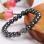 Hematite Buddha Bracelet