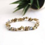 Labradoride Chips Stone Bracelet