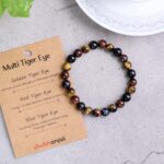 Multi Tiger Eye Courage Bracelet