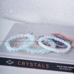 Opalite Round Beads Bracelet ( Man-Made )