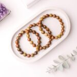 Petrified Wood Faceted Bracelet