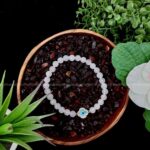 Rose Quartz Evil Eye Bracelet (6mm)