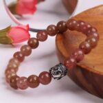 Sunstone Heated Buddha Bracelet