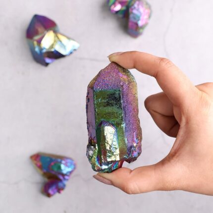 Titanium Aura Cluster Points