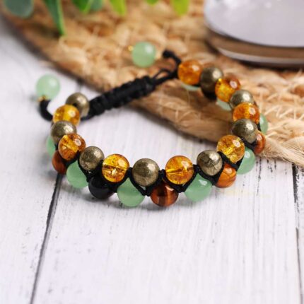 Wealth Double Layered Thread Bracelet