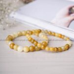 Yellow Aventurine Round Beads Bracelet